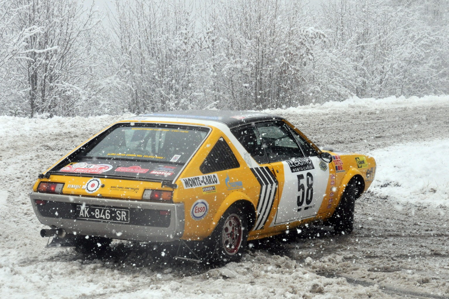 Renault Gordini Vehicules De Rallye Historique